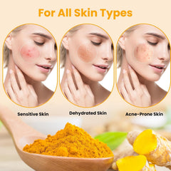 Txoycl lifestyle image woman washing face showing gentle daily brightening use