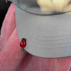 TYATVS clip worn outdoors with outfit, festival-ready accessory added