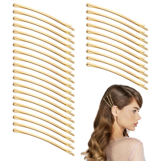 Tyqour front packaging showing 30 gold jumbo bobby pins and organized pack for convenience