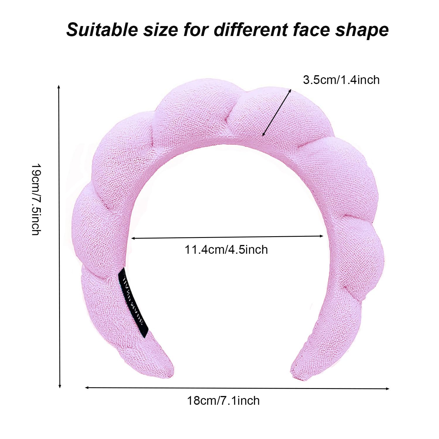 TYSSELY terry cloth close-up highlighting absorbent texture and comfort