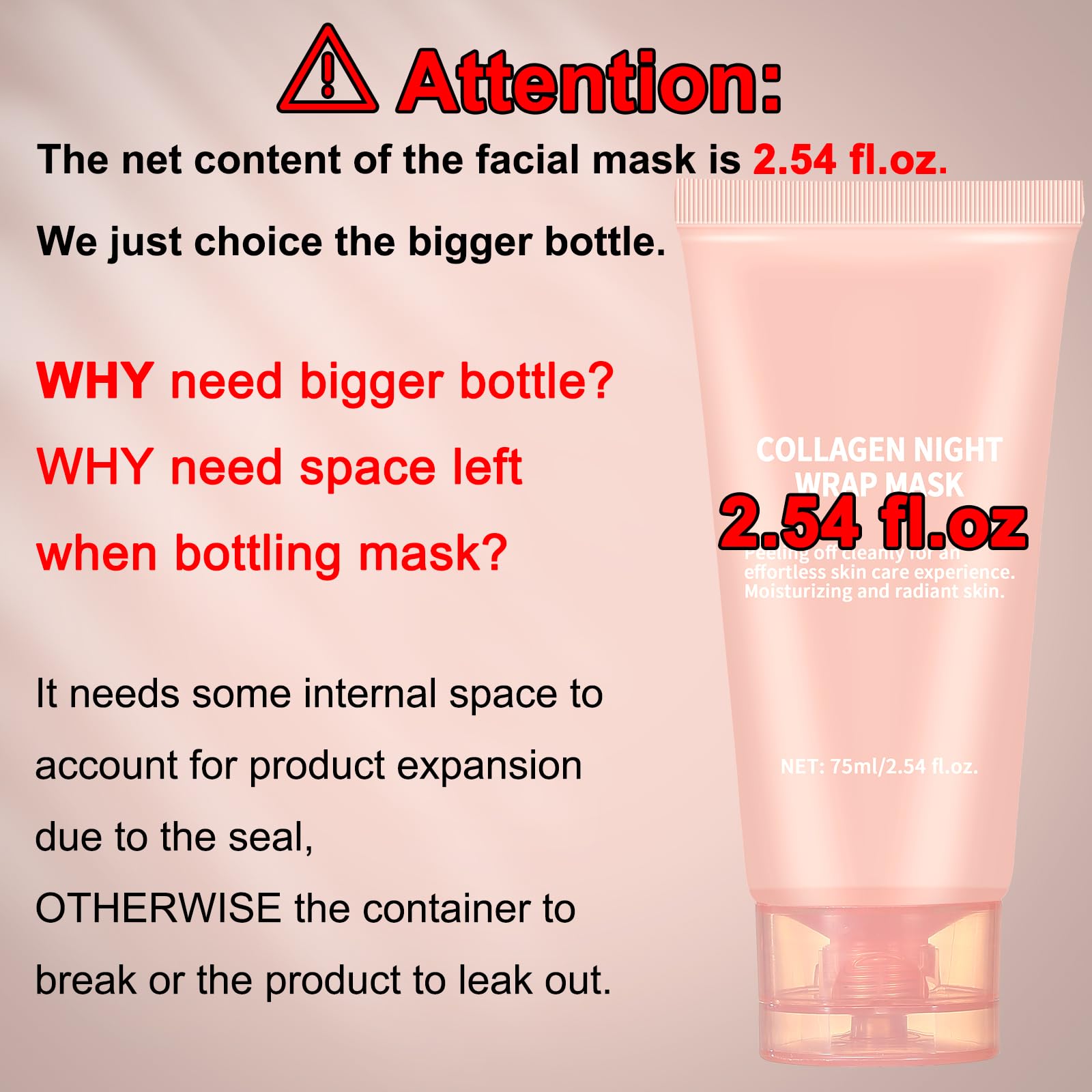 TYTCA mask applicator detail for even, hygienic application and controlled use