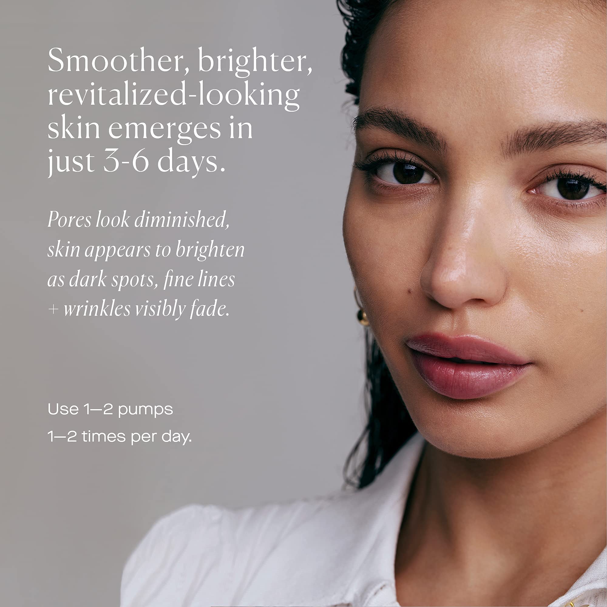 U Beauty lifestyle bathroom routine portraying morning and night skincare benefits
