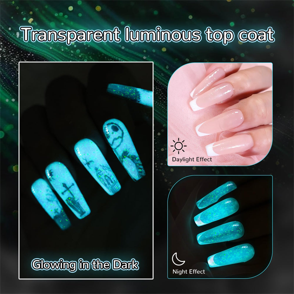 U-Shinein brush dispensing top coat for easy controlled application