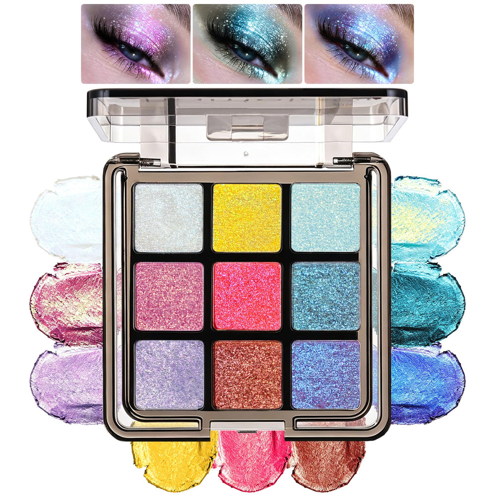 U-Shinein front packaging showing compact palette and branding benefit portability