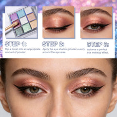 U-Shinein label detail and shade names highlighting specifications and shade choices
