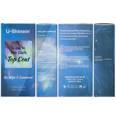 U-Shinein nails at party scene showing standout glow for events