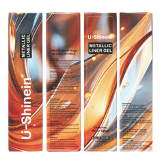 U-Shinein label detail emphasizing product information and quality