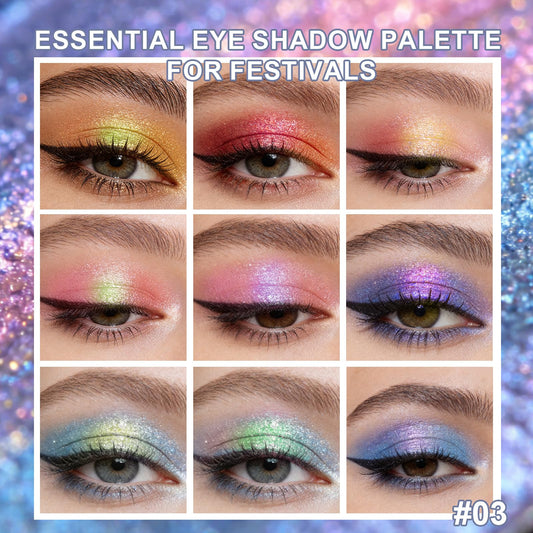 U-Shinein close-up of shadow pans revealing duochrome texture for vivid payoff