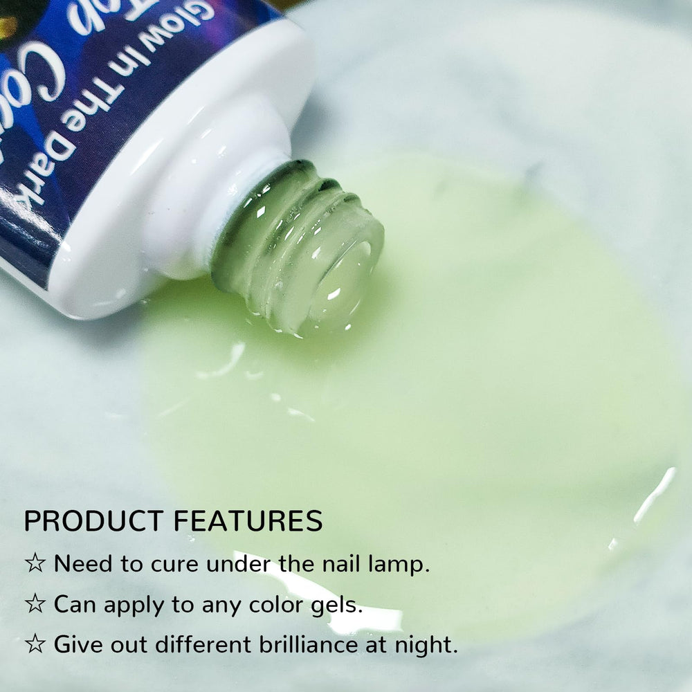 U-Shinein bottle beside UV lamp showing needed curing and fast results