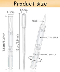 uadbau side profile of a filled 3ml pen demonstrating clear content visibility benefit