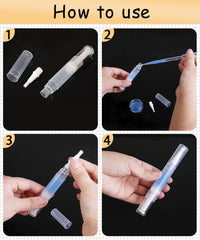 uadbau pens inside a travel pouch, ideal for on-the-go touch-ups and portability