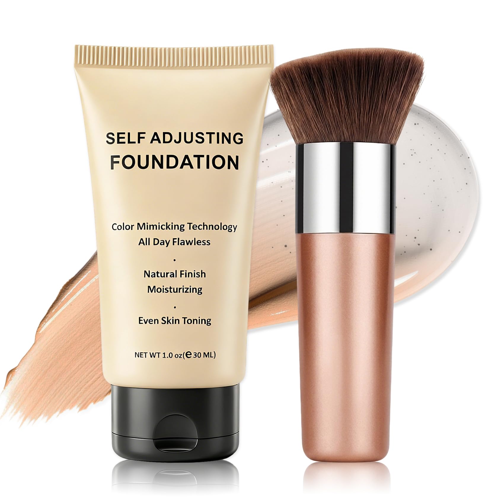 UAOE front bottle 02 Medium showing compact size and included brush benefit
