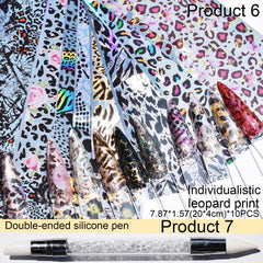 UARUOGP finished manicure lifestyle shot showing mixed designs and salon-quality finish