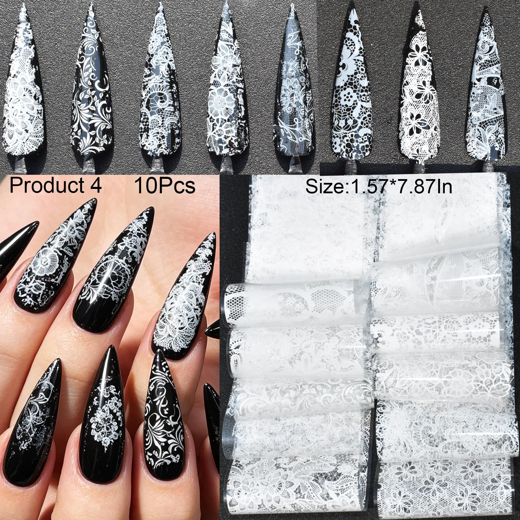 UARUOGP holographic foil texture reflecting light for bold sparkle