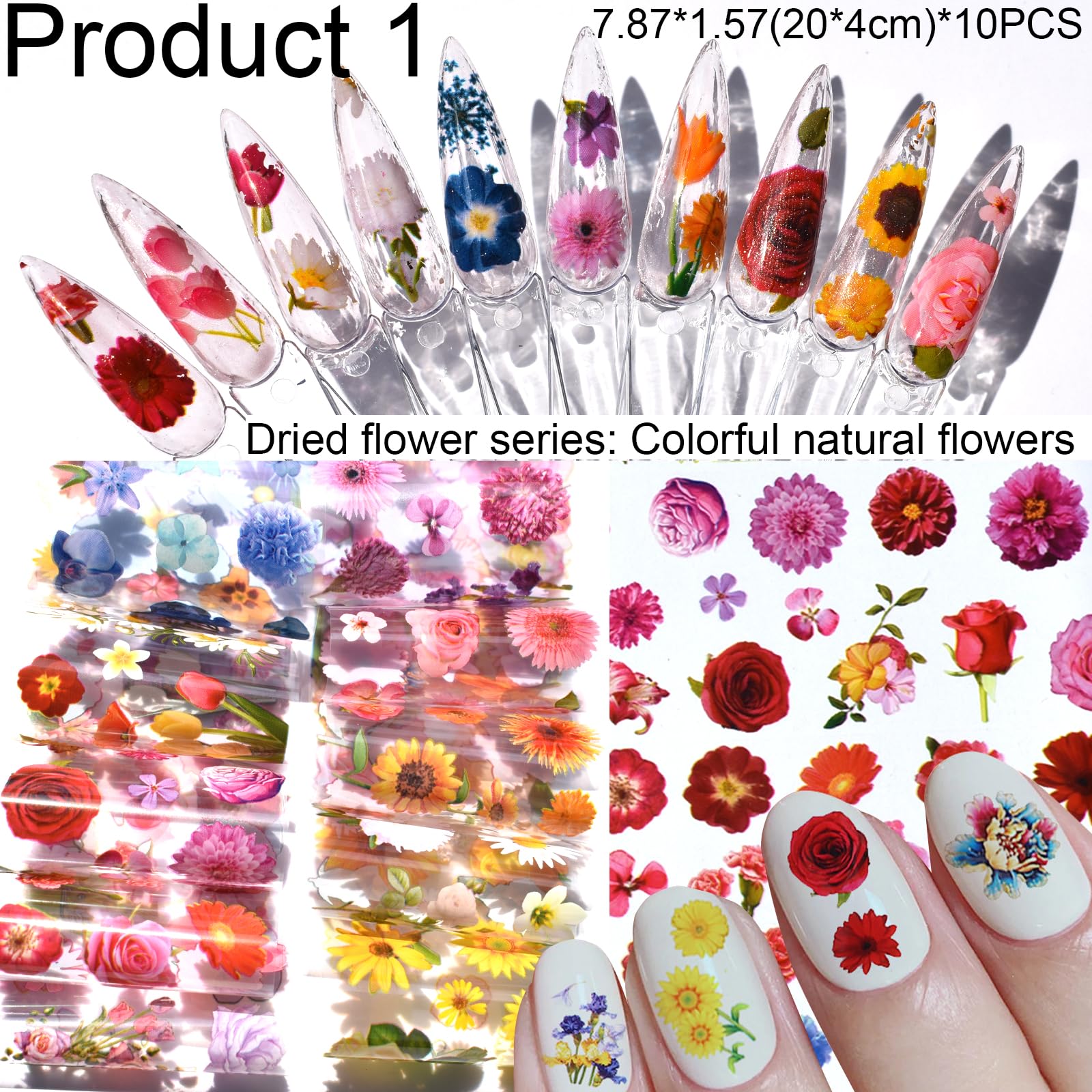 UARUOGP close-up of dried flower and animal print foils highlighting pattern clarity