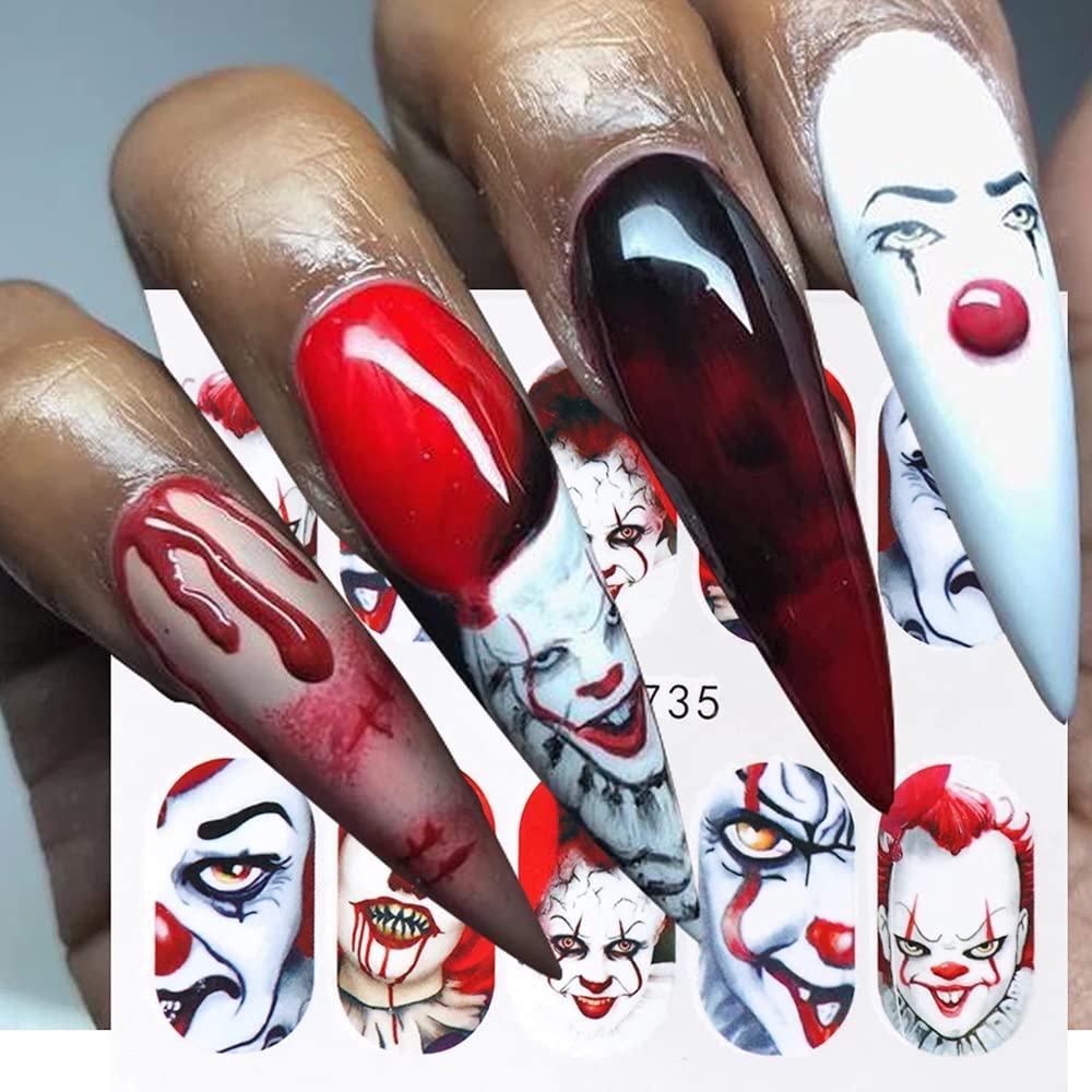 UARUOGP finished Halloween manicure styled for parties showing festive impact
