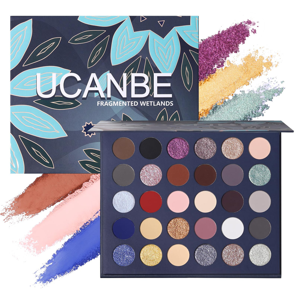 UCANBE front packaging showing 30-color selection and benefits