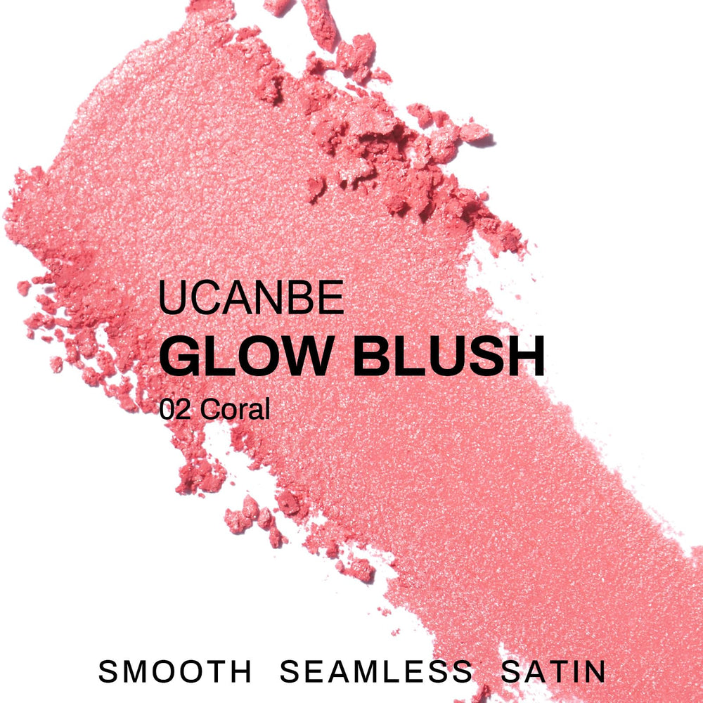 UCANBE swatch of 02 Coral on arm demonstrating true pigmented payoff