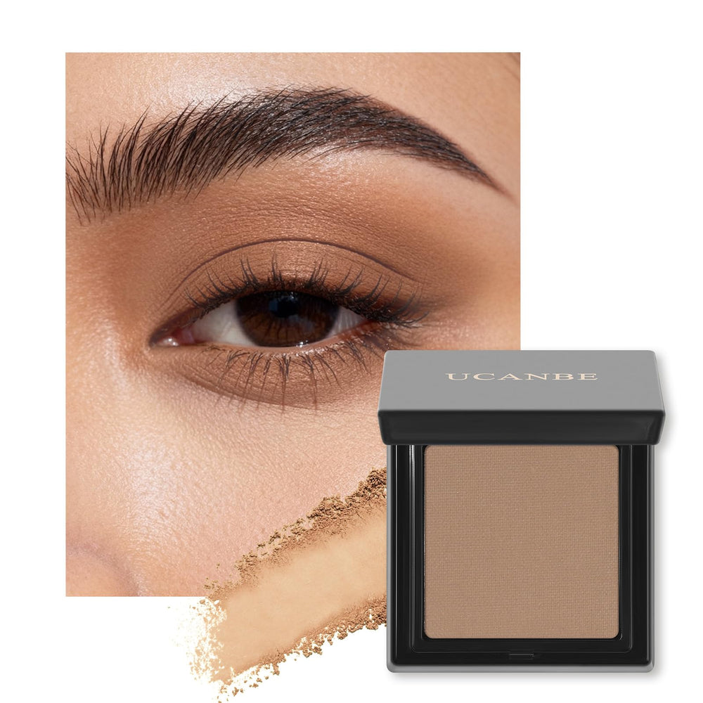 UCANBE front packaging showing compact palette and shade layout for easy selection