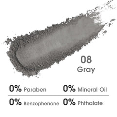 UCANBE close-up matte gray texture with smooth finish for easy blending benefit