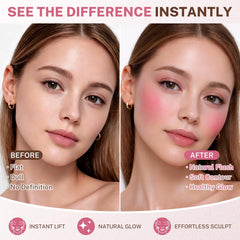 UCANBE creamy texture close-up showing smooth blendability for natural finish