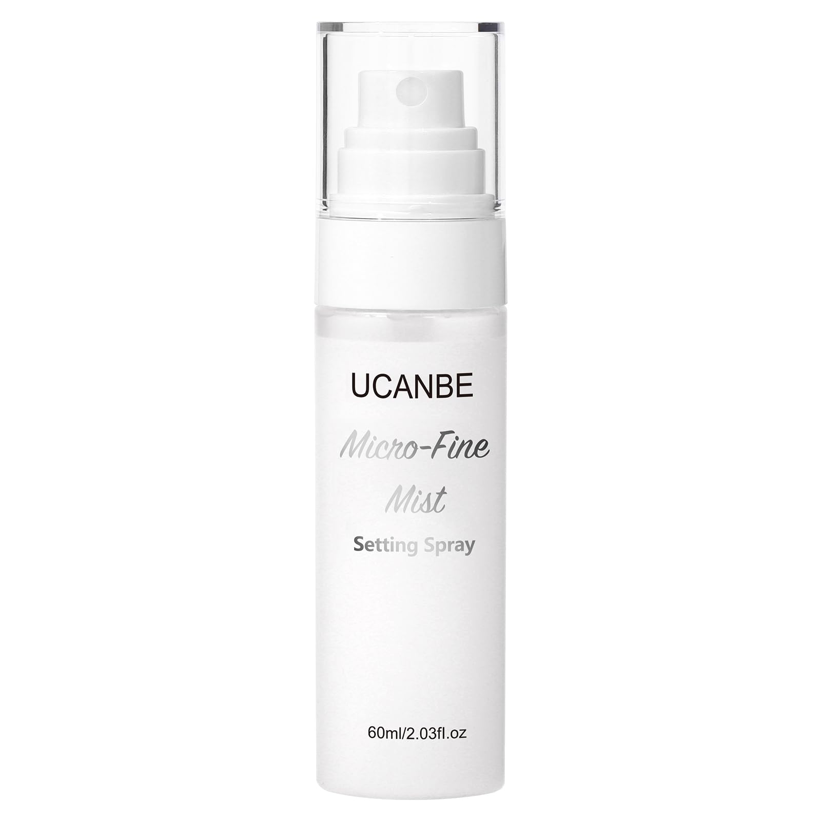 UCANBE front bottle shot showing packaging and dewy finish benefit