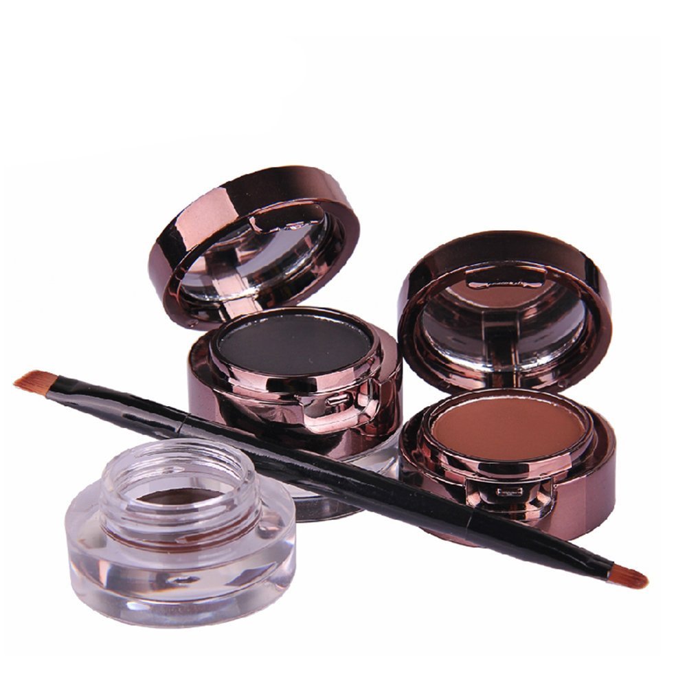 UCANBE double-ended brush in hand demonstrating angled and straight tips for precision benefit