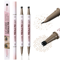 UCANBE dual-ended freckle pen front view showing both pen and stamp for versatile use
