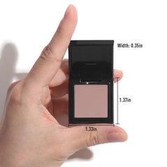 UCANBE dusty rose inside travel kit showing compact portability and on-the-go touch-up benefit