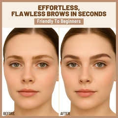UCANBE finishing powder with double-ended brush for mattifying