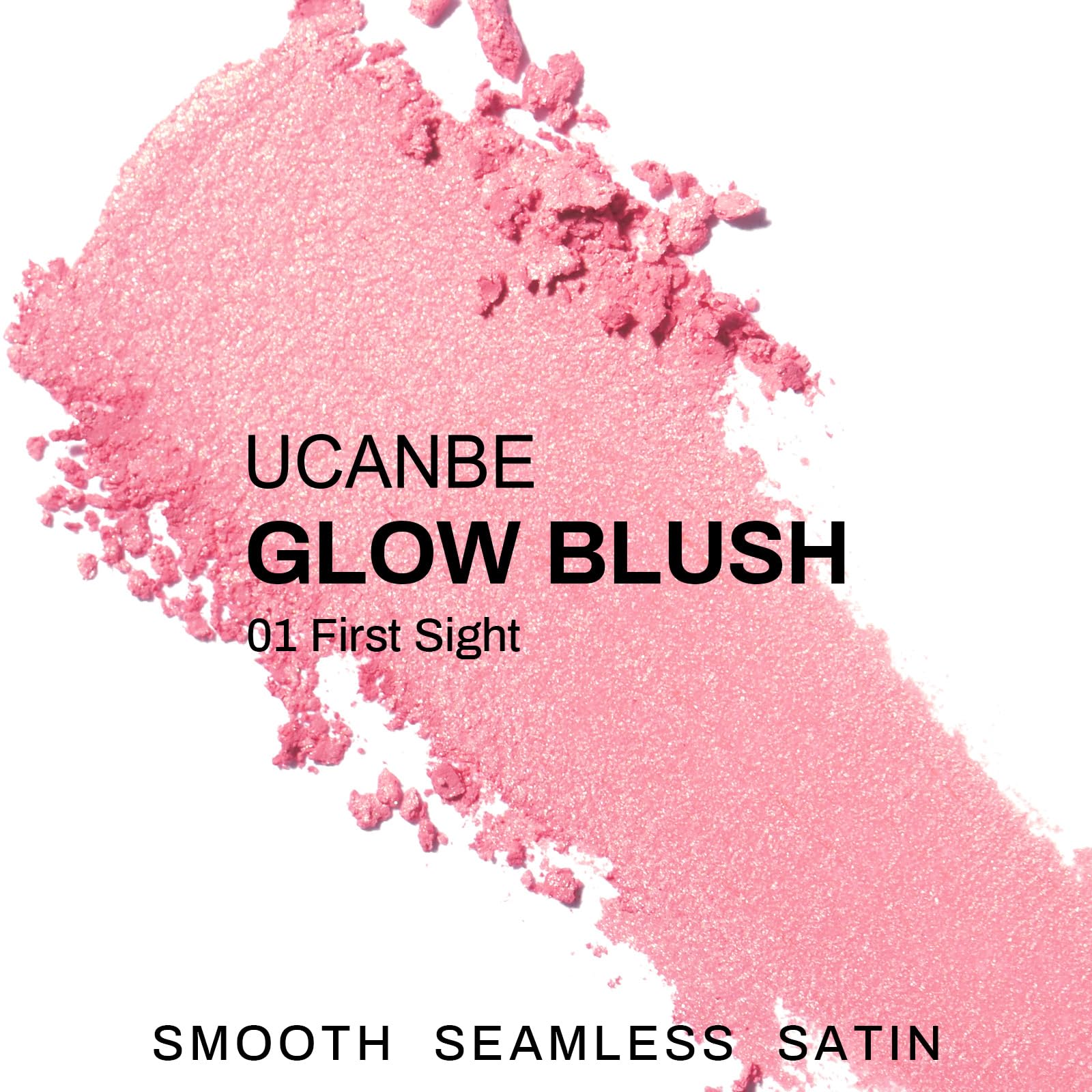 UCANBE swirl texture detail highlighting silky finish and luminous effect