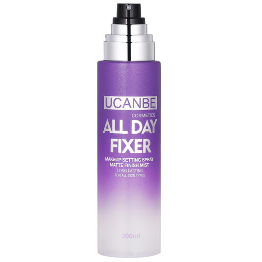 UCANBE front bottle showing matte finish and brand for easy recognition