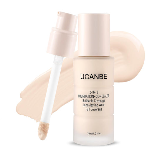 UCANBE front packaging in Fair Ivory showing product benefits and shade