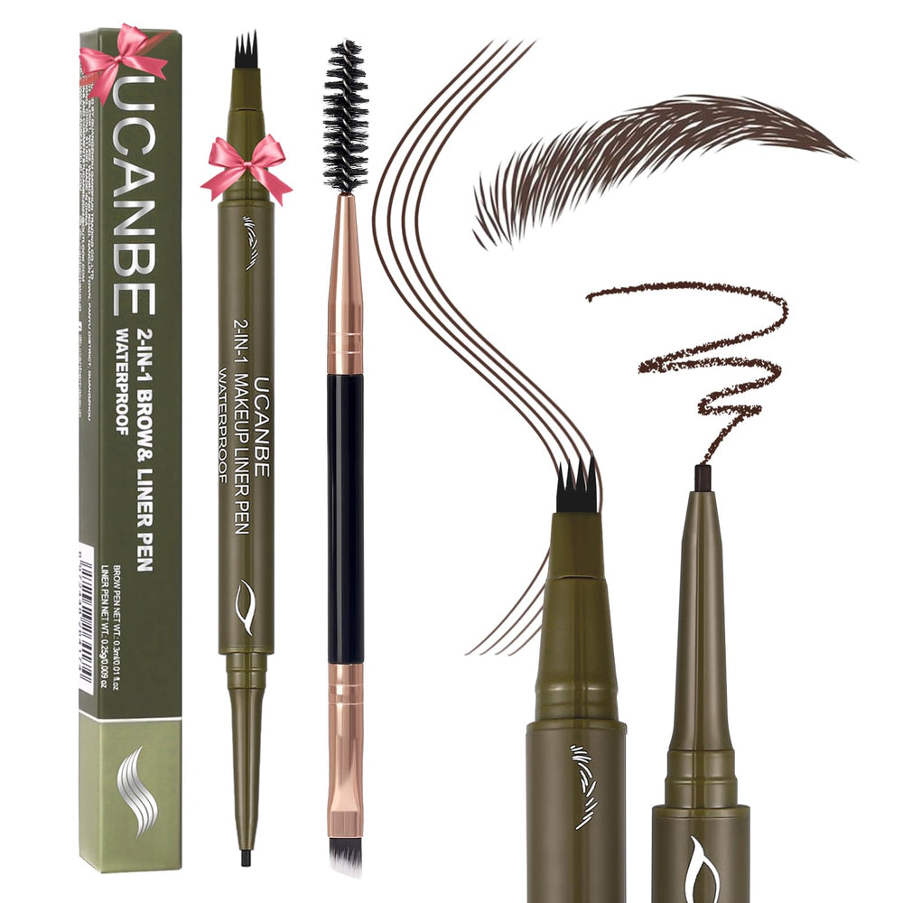 UCANBE front packaging showing product and Classic Brown shade benefit