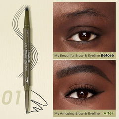 UCANBE gel eyeliner tip detail gliding smoothly for precise, long-lasting lines