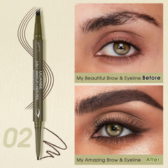 UCANBE gel eyeliner tip detail demonstrating creamy glide for precise definition