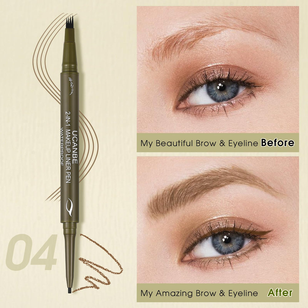 UCANBE gel eyeliner tip creamy texture for smooth glide and precise lines benefit