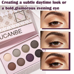 UCANBE label and shade names detail showing shade selection and organization