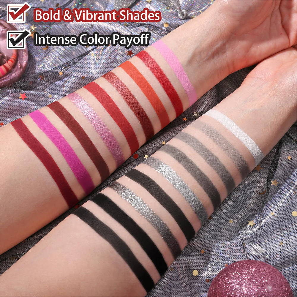 UCANBE cool-toned left shades detail for precise smokey depth