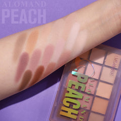 UCANBE open palette layout revealing 15 matte neutrals for versatile looks