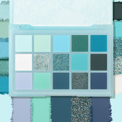 UCANBE swatches across an arm row, showing true pigment and shade range