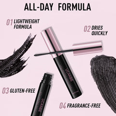 UCANBE mascara in beach setting conveying waterproof wear and long-lasting confidence