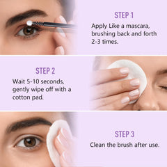 UCANBE on bathroom vanity showing calming nighttime remover routine benefit
