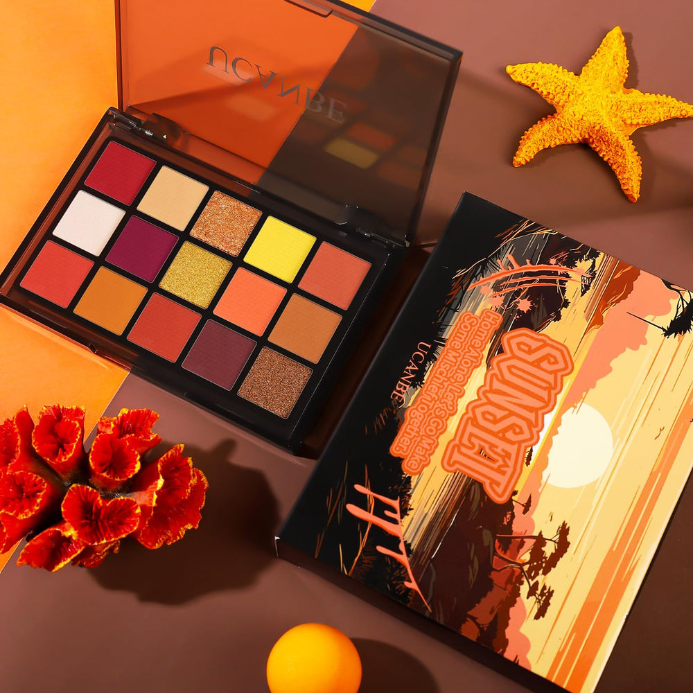 UCANBE festival makeup lifestyle image showing dramatic long-lasting color