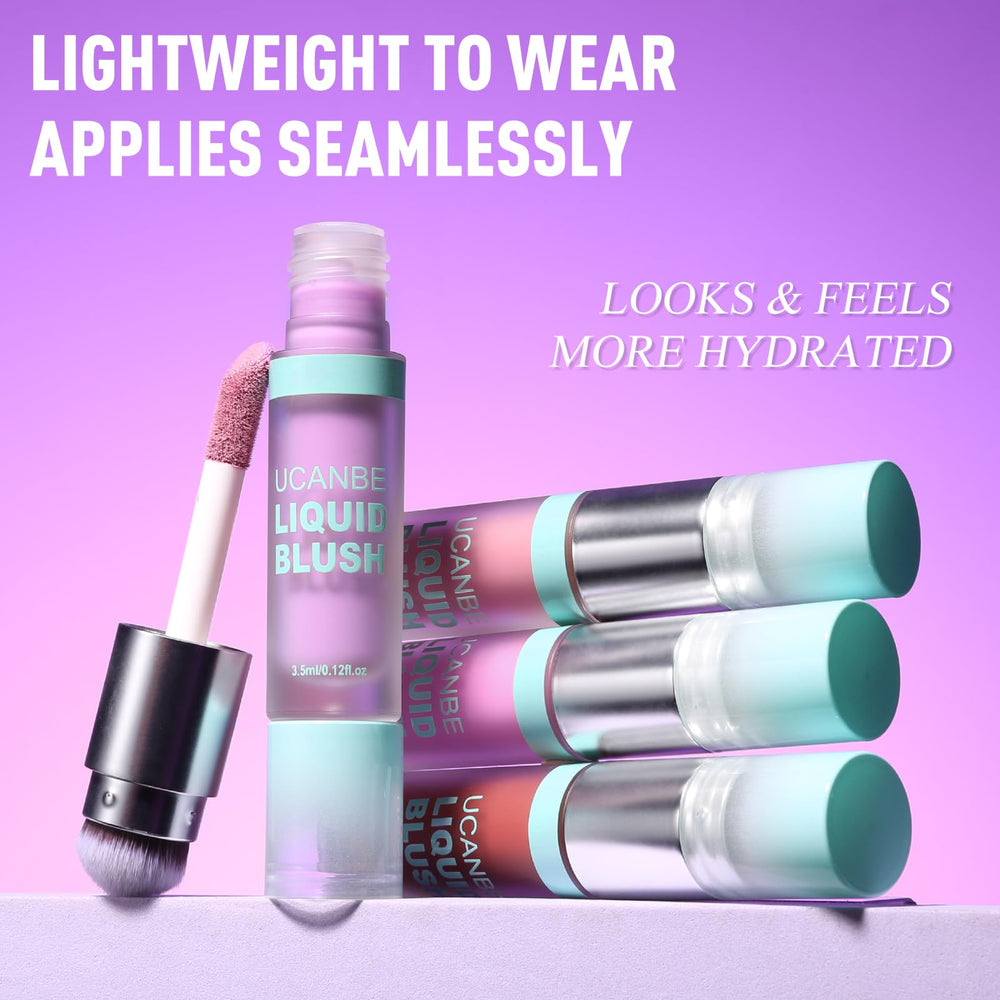 UCANBE product in makeup bag flatlay for on-the-go touch-ups