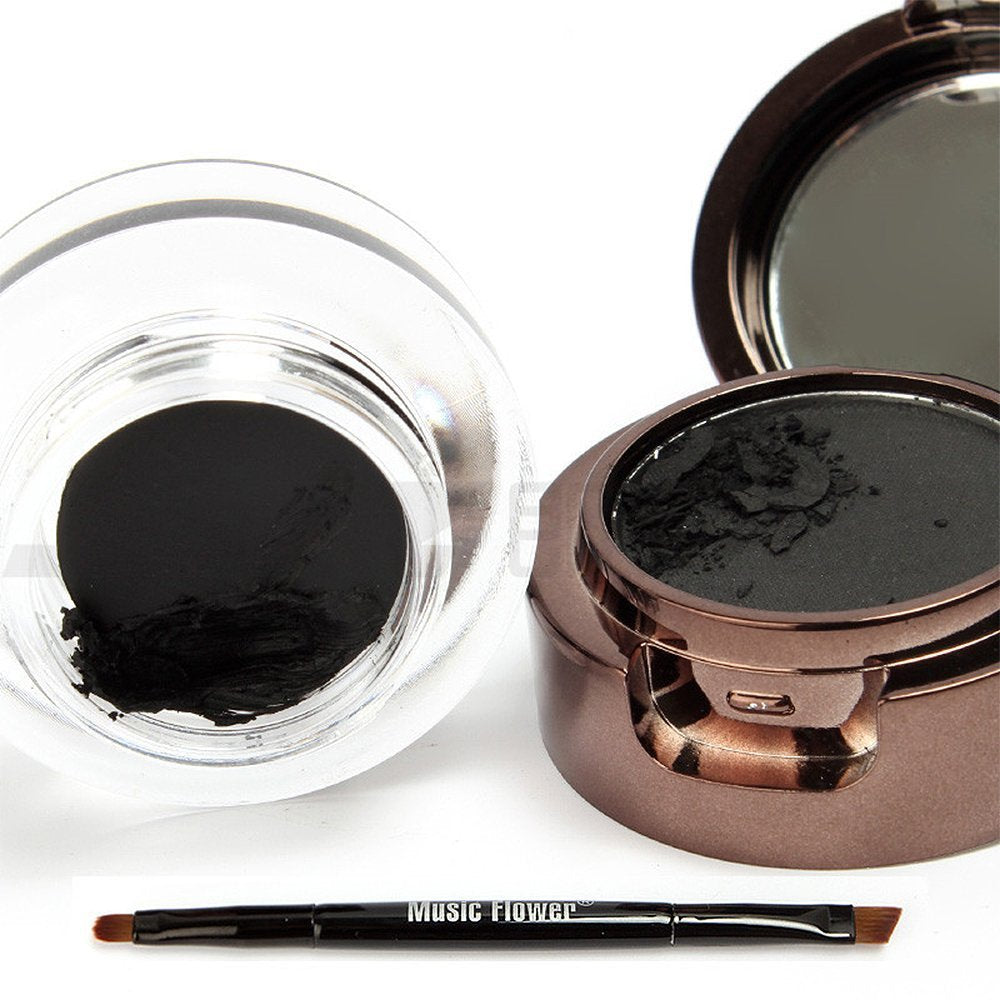 UCANBE lined eye before and after showing waterproof staying power benefit