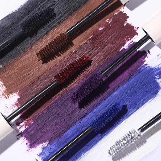 UCANBE mascara wand close-up illustrating brush shape for lift