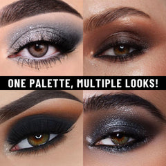 UCANBE matte black pan close-up for intense crease definition
