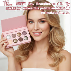 UCANBE matte powder detail showing smooth texture for easy blending and layering