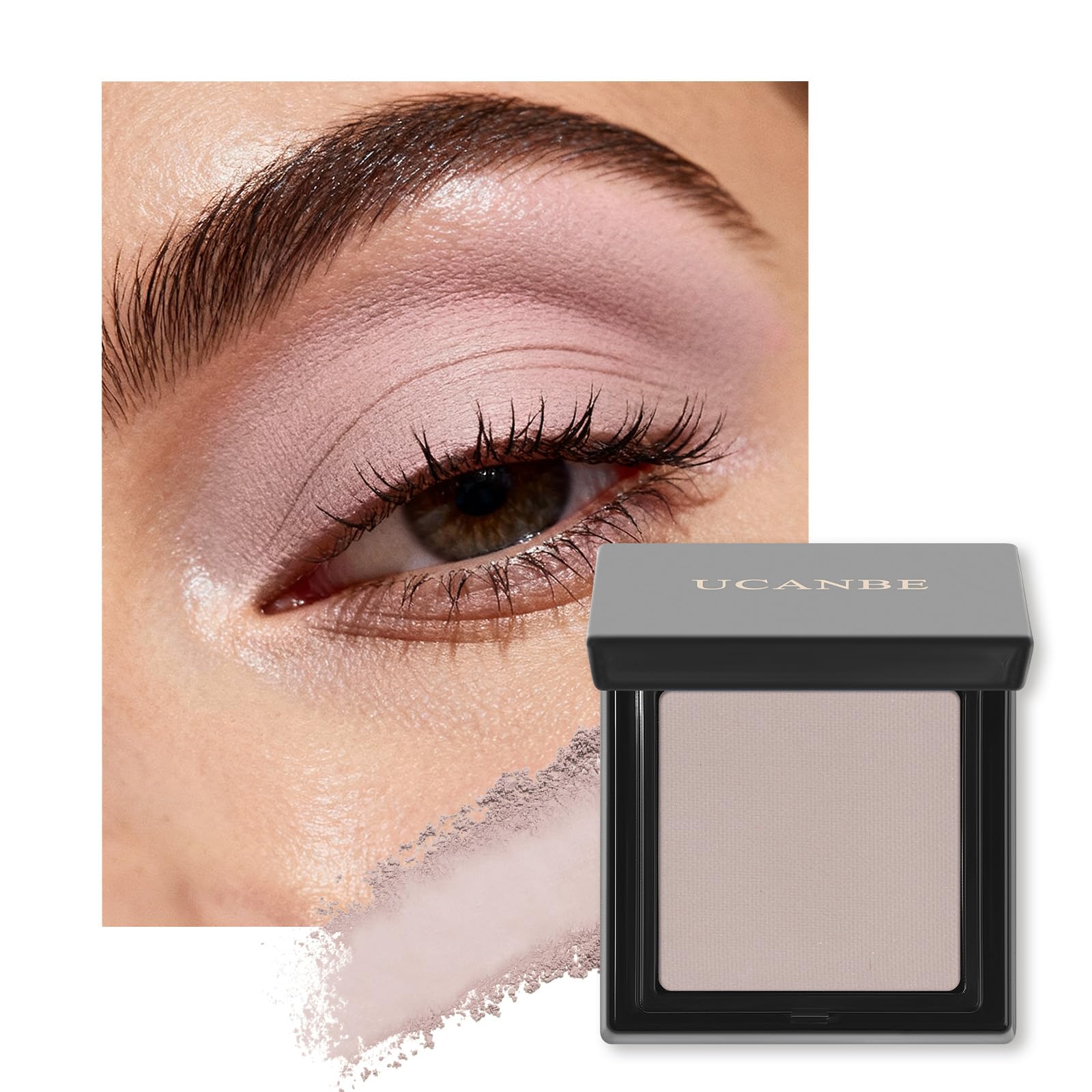 UCANBE front pan view of Misty Mauve showing compact size and clean finish